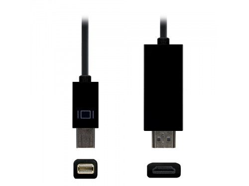 Axceltek 2m Mini DP to HDMI Cable (M to M) PN : CMDPH-2