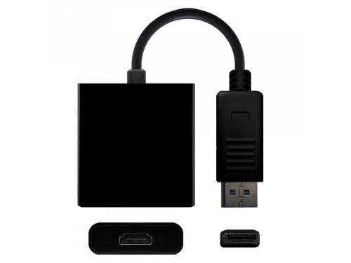 Axceltek 15cm DisplayPort to HDMI adapter (DP-M to HDMI-F) PN : AC-DPH