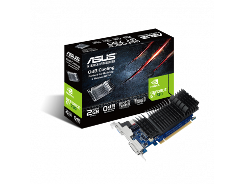 ASUS GT730 GT730-SL-2GD5-BRK 2GB 64Bit DDR5 HDMI / D-Sub / DVI Clock 902Mhz