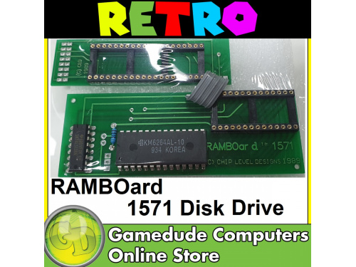 1571 RAMBOard by Chip Level Designs - Adds 8K to your 1571 - Commodore 64/128 - 