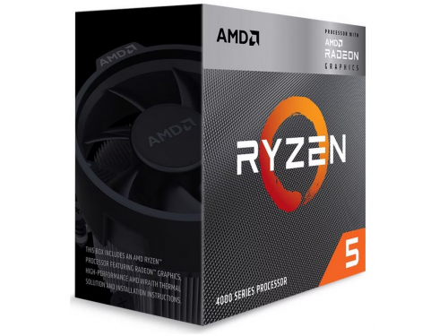 AMD Ryzen 5 4600G, 6/12 Core AM4 CPU, 3.7/4.2Ghz 11MB Cache 65W, Radeon Graphics, Wraith Stealth Cooler
