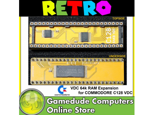 SaRuMan-VDC 64k VDC expansion for C128