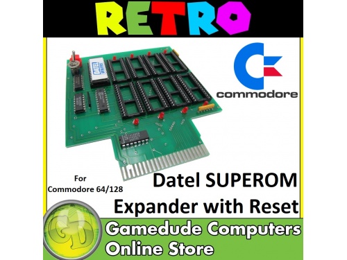 Datel SUPEROM Expander with Reset for Commodore 64/128