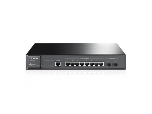 TP-Link TL-SG3210 JetStream 8-Port Gigabit L2 Managed Switch with 2 SFP Slots T2500G-10TS