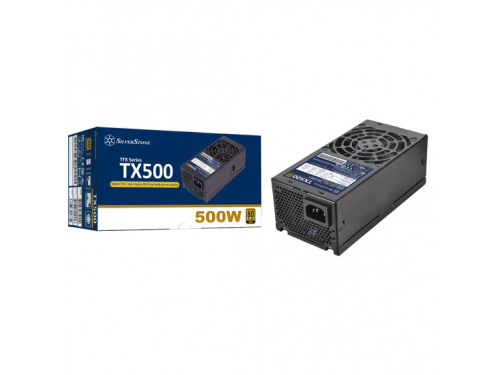 Silverstone TX500 500W Gold 80 PLUS Gold Non-Modular TFX PSU - Model: SST-TX500-G 