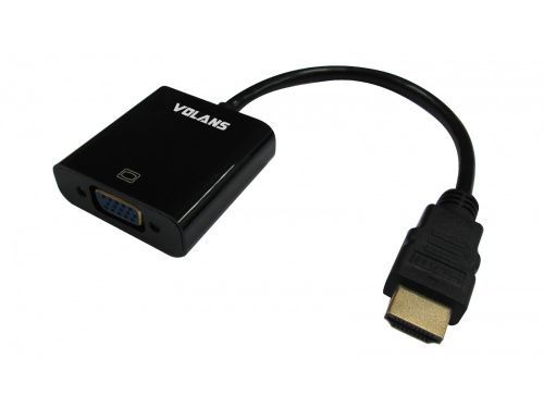 Volans HDMI to VGA Converter with Audio - Model: VL-HMVG