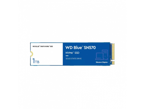 Western Digital BLUE Series 1TB NVMe M.2 SSD MODEL : WDS100T3B0C
