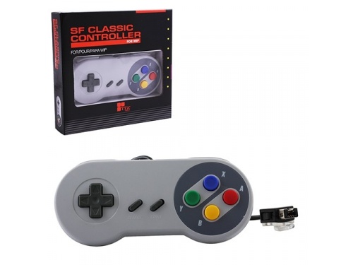 TTX Wii Controller SNES Style MODEL : NXW-761  (849172004276)
